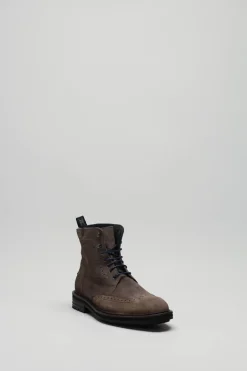 Floris Van Bommel - Taupe Veterbottine
