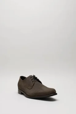 Floris Van Bommel - Taupe Veterschoen