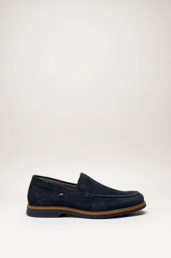 Fluchos - Donkerblauw Mocassin