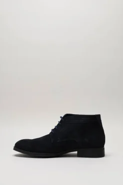 Fluchos - Donkerblauw Veterschoen hoog
