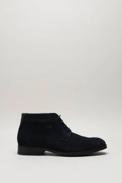 Fluchos - Donkerblauw Veterschoen hoog