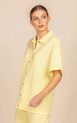 Four Roses - Geel Blouse