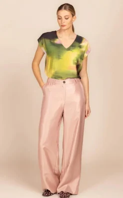 Four Roses - Groen Blouse