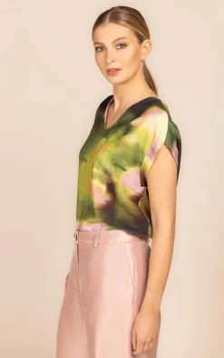 Four Roses - Groen Blouse