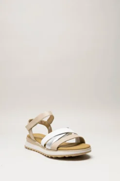 Gabor - Beige Sandaal plat