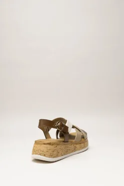 Gabor - Bruin Sandaal plat