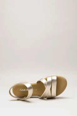 Gabor - Goud Sandaal plat
