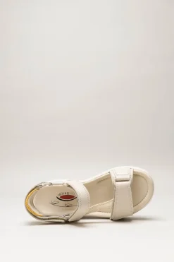 Gabor - Lichtbeige Sandaal plat