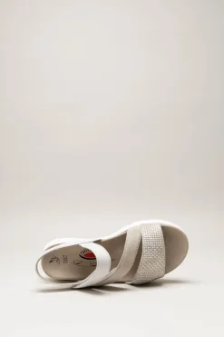 Gabor - Taupe Sandaal plat
