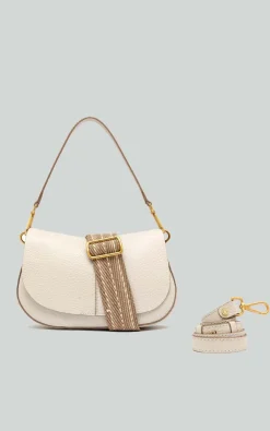 Gianni Chiarini - Lichtbeige Schoudertas