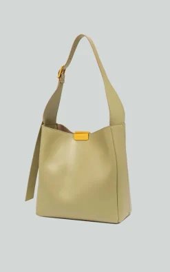 Gianni Chiarini - Lichtgroen Schoudertas