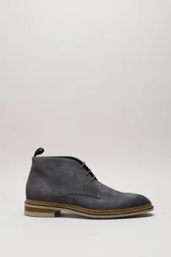 Giorgio - Grijs Veterschoen hoog