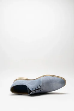 Giorgio - Lichtblauw Veterschoen