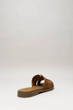 Hee - Cognac Slipper