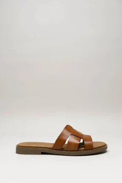 Hee - Cognac Slipper