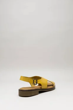 Hee - Geel Sandaal plat