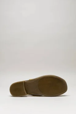 Hee - Geel Sandaal plat