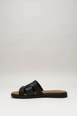 Hee - Zwart Slipper