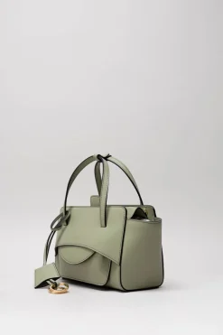 Hidesins - Lichtgroen Handtas