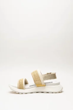 Hispanitas - Beige Sandaal plat