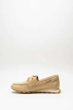Hispanitas - Donkerbeige Veterschoen
