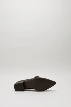 Hispanitas - Donkerbruin Mocassin hak