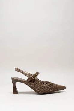 Hispanitas - Donkerbruin Pump