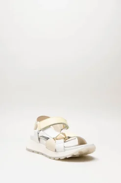 Hispanitas - Multi beige Sandaal plat
