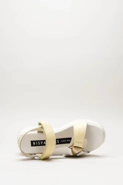 Hispanitas - Multi beige Sandaal plat