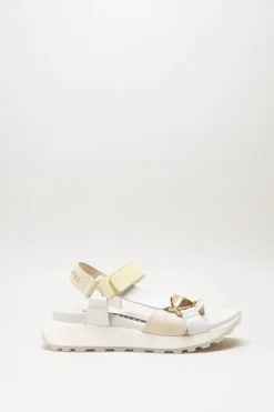 Hispanitas - Multi beige Sandaal plat