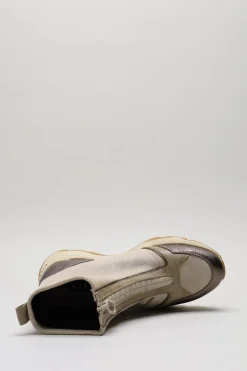 Hispanitas - Taupe Enkellaars plat