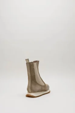 Hispanitas - Taupe Enkellaars plat