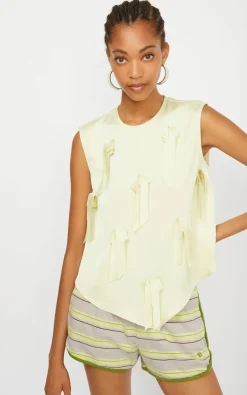 Isabelle Blanche - Geel Blouse