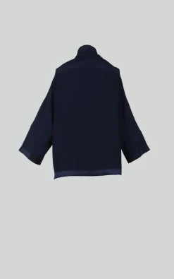 Jean Paul Knott - Donkerblauw Blouse