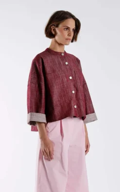 Julia June - Bordeaux Jas