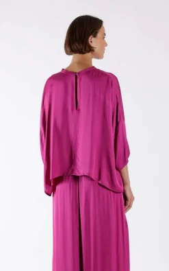 Julia June - Fuchsia Blouse