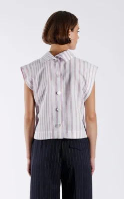 Julia June - Roze Blouse