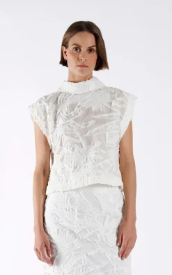 Julia June - Wit Blouse