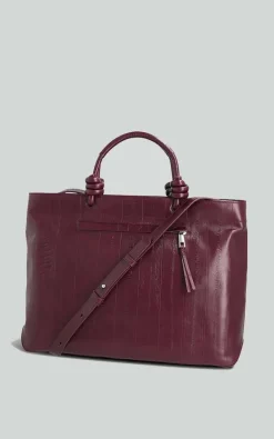 Kaai - Bordeaux Handtas