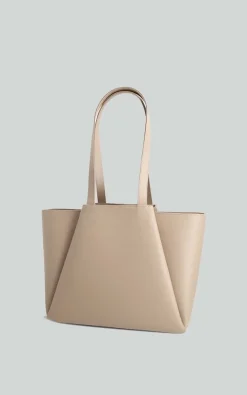Kaai - Taupe Schoudertas