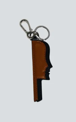Kaai - Zwart/cognac Sleutelhangers