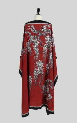Katerin Theys - Bordeaux Jurk