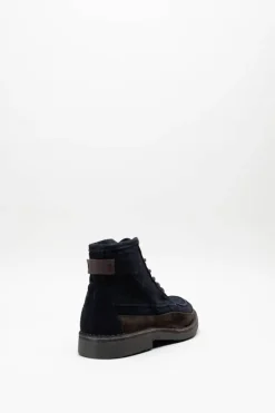 Kebo - Donkerblauw Veterbottine
