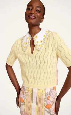 La Doublej - Geel Blouse