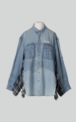 La Seule Shop - Blauw Blouse