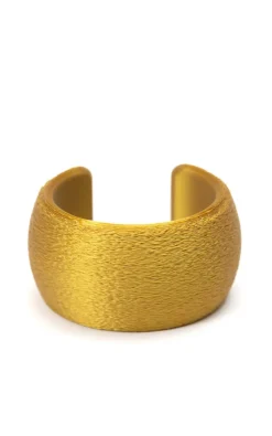 Laurence Delvallez - Geel Armband