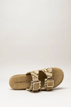 Lazamani - Beige Slipper