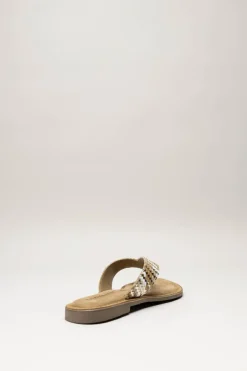 Lazamani - Beige Slipper