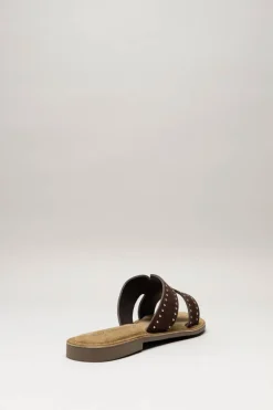 Lazamani - Donkerbruin Slipper
