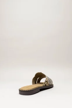 Lazamani - Greige Slipper